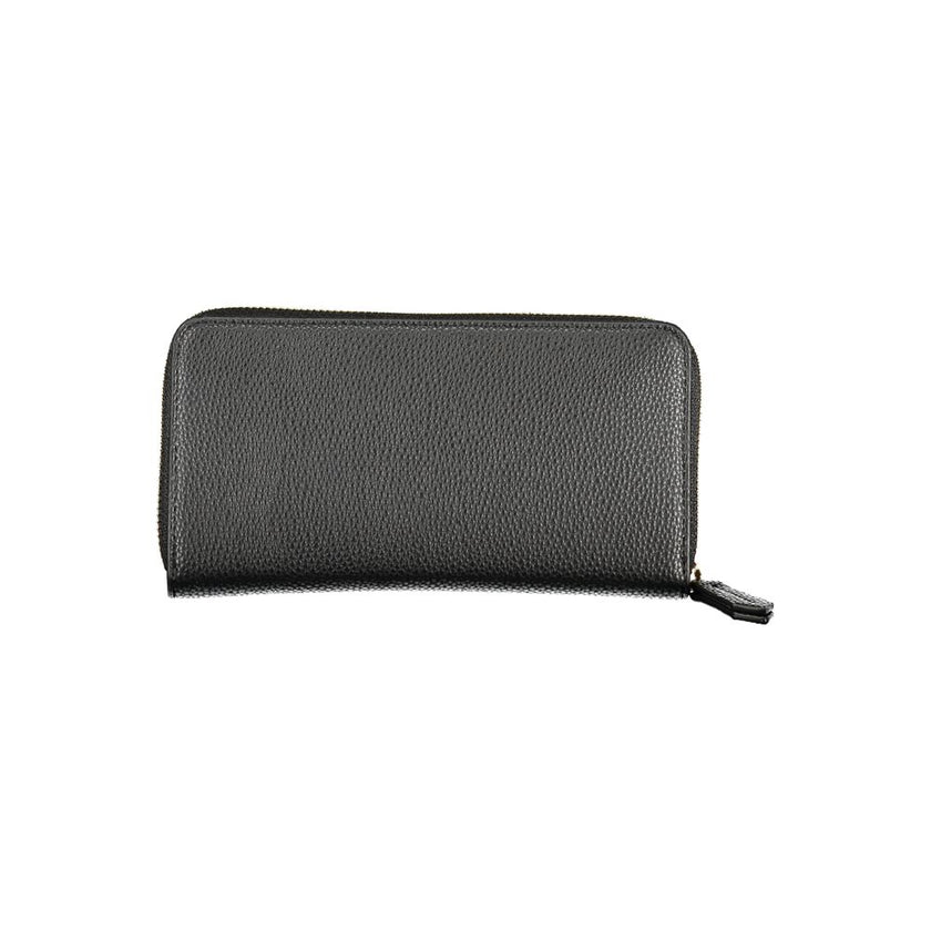 Mario Valentino Black Polyurethane Women Wallet Mario Valentino