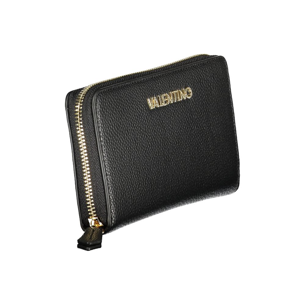 Mario Valentino Black Polyurethane Women Wallet Mario Valentino
