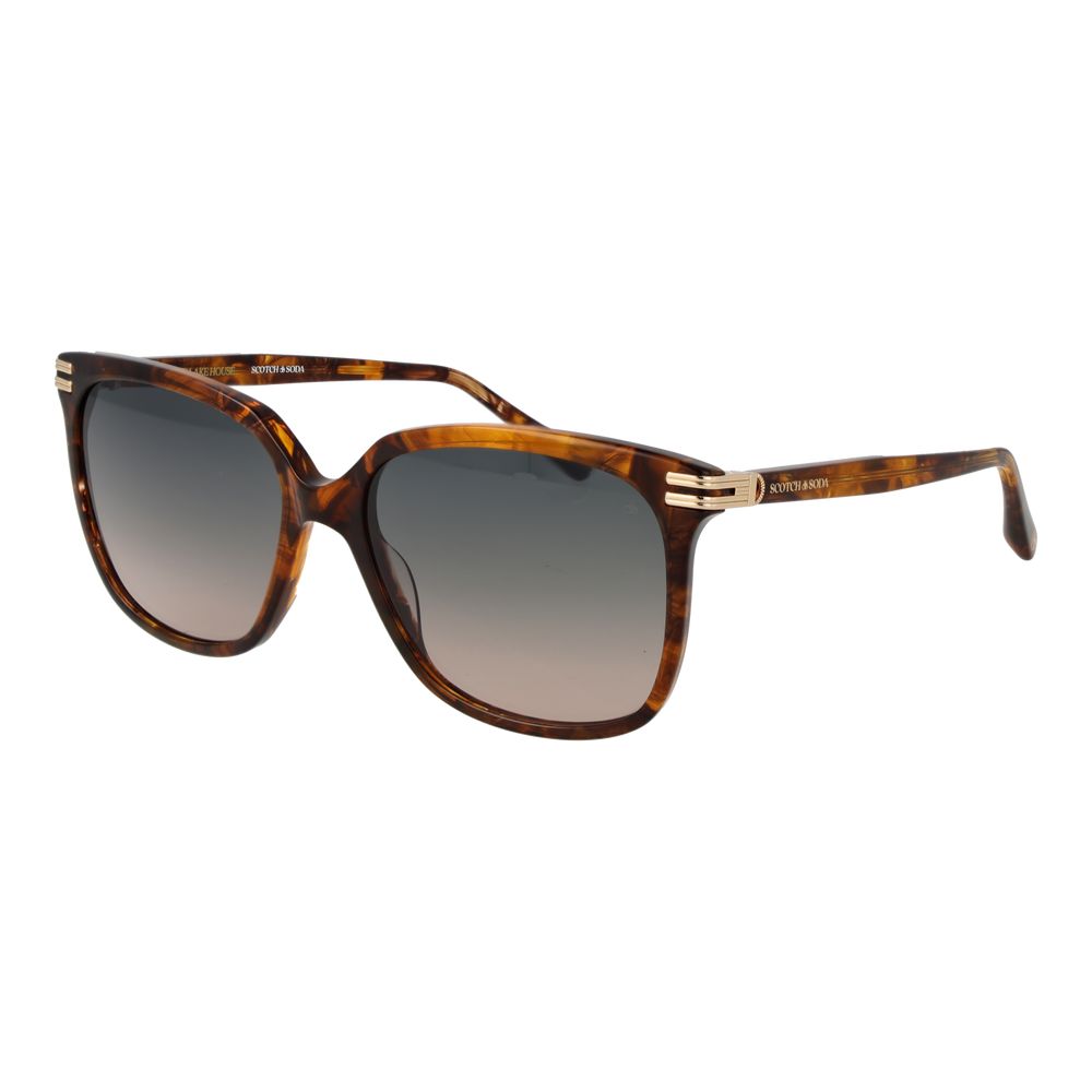 Scotch & Soda Brown Acetate Sunglasses Scotch & Soda