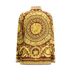 Versace Bordeaux Silk Pattern Shirt Versace