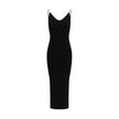 Versace Black Viscose Cocktail Dress Versace