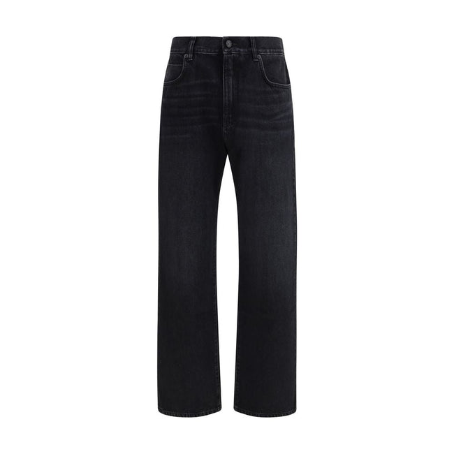 Balmain Black Cotton Jeans Denim Balmain