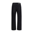 Balmain Black Cotton Jeans Denim Balmain
