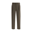 Brioni Bicolor Fleece Wool Casual Pants Brioni