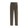 Brioni Bicolor Fleece Wool Casual Pants Brioni